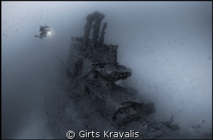 HMS Stubborn,depth 57m,Malta by Girts Kravalis 